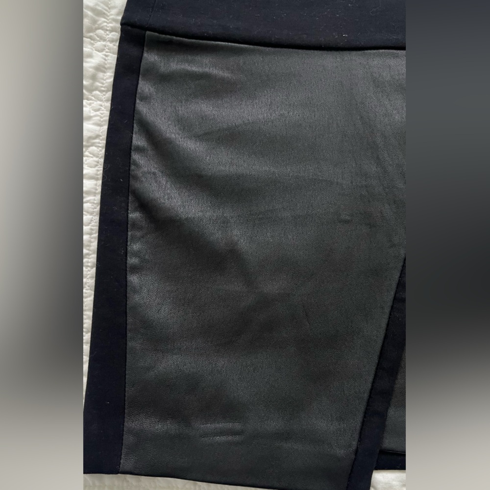 IRO Black Midi lamb leather and cotton with Wrap Design - Picture 13 of 13